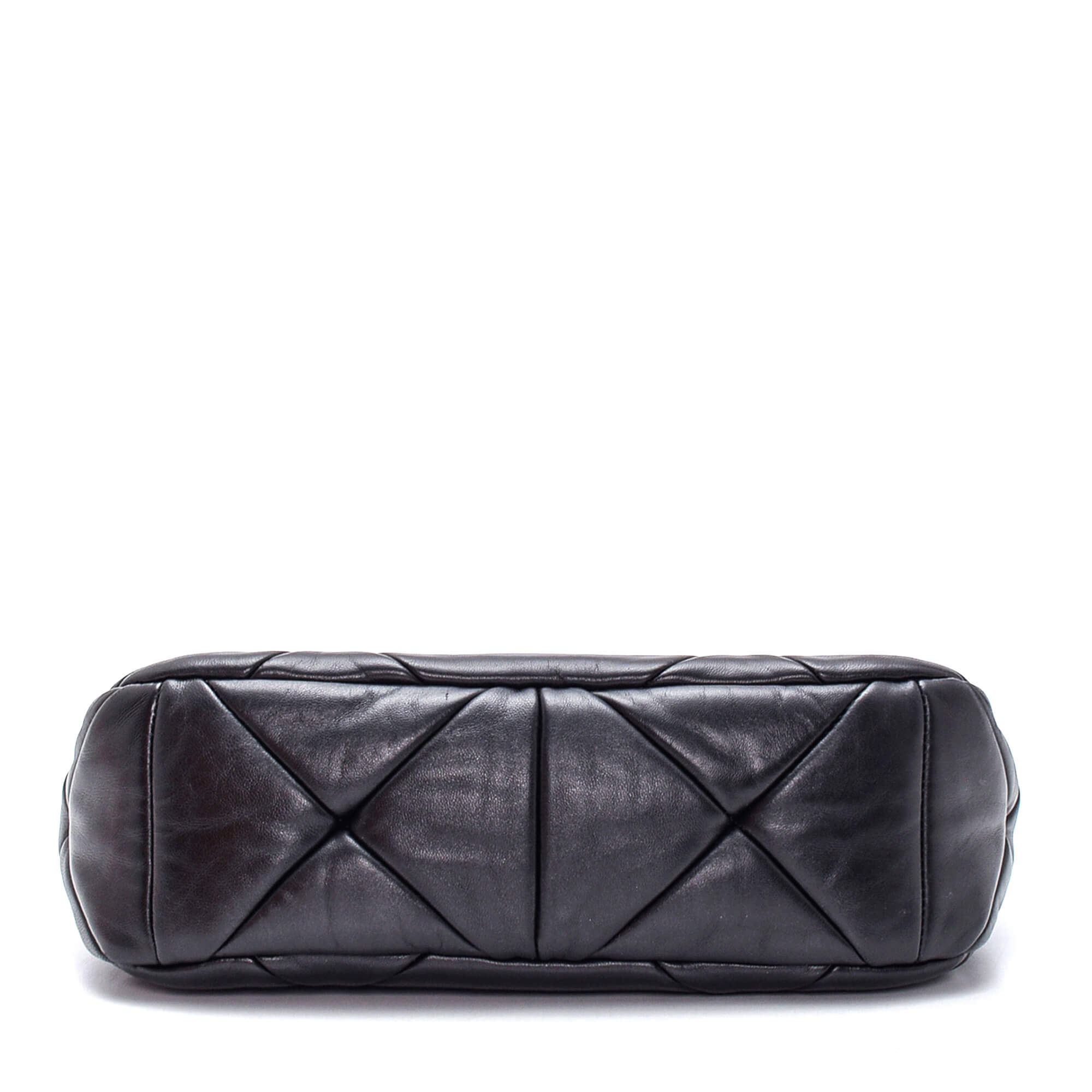 Prada - Black System Nappa Leather Patchwork Shoulder Bag 